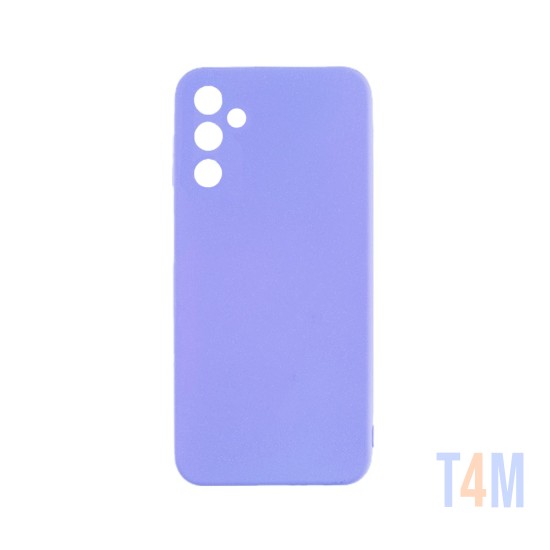 Capa de Silicone Mole para Samsung Galaxy A14 Roxo